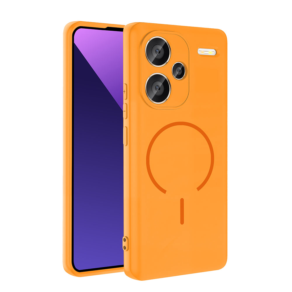 Xiaomi Redmi Note 13 Pro Plus 5G Uyumlu Kılıf M-safe Şarj Özellikli Zore Meta Kapak