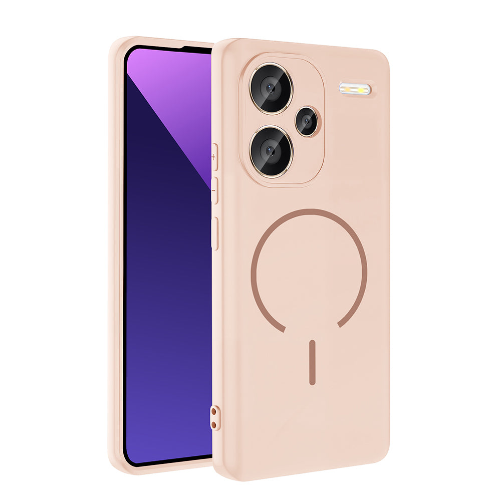 Xiaomi Redmi Note 13 Pro Plus 5G Uyumlu Kılıf M-safe Şarj Özellikli Zore Meta Kapak
