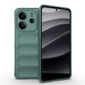 Xiaomi Redmi Note 14 4G Uyumlu Kılıf Esnek TPU Oyuklu Arka Yüzey Tasarımlı Zore Etnik Silikon Kapak