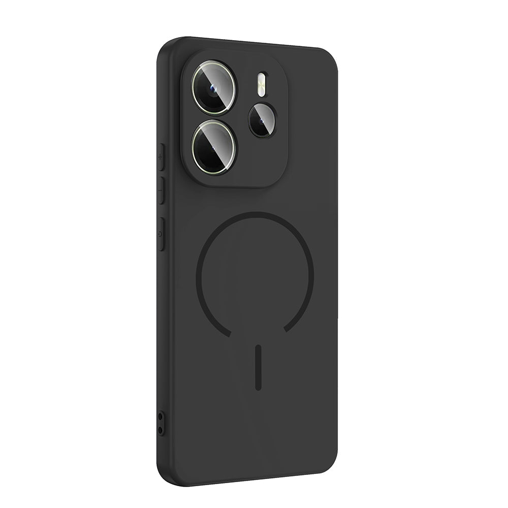 Xiaomi Redmi Note 14 4G Uyumlu Kılıf M-safe Şarj Özellikli Zore Meta Kapak