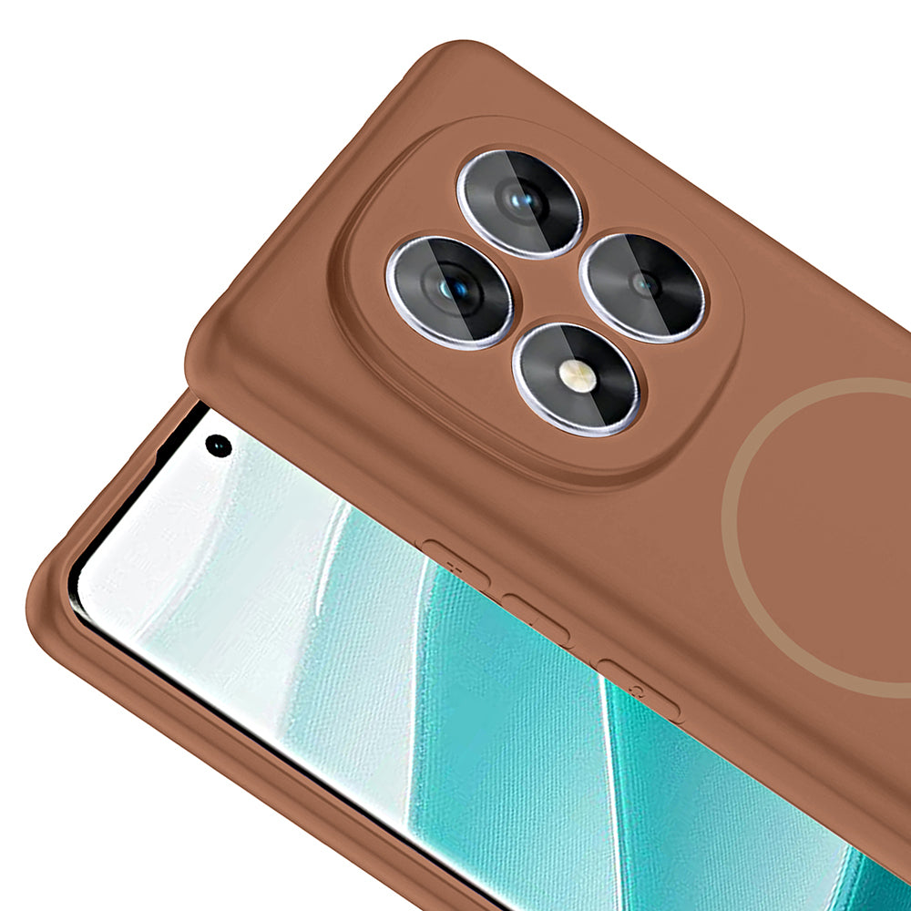 Xiaomi Redmi Note 14 Pro 4G Uyumlu Kılıf M-safe Şarj Özellikli Zore Meta Kapak