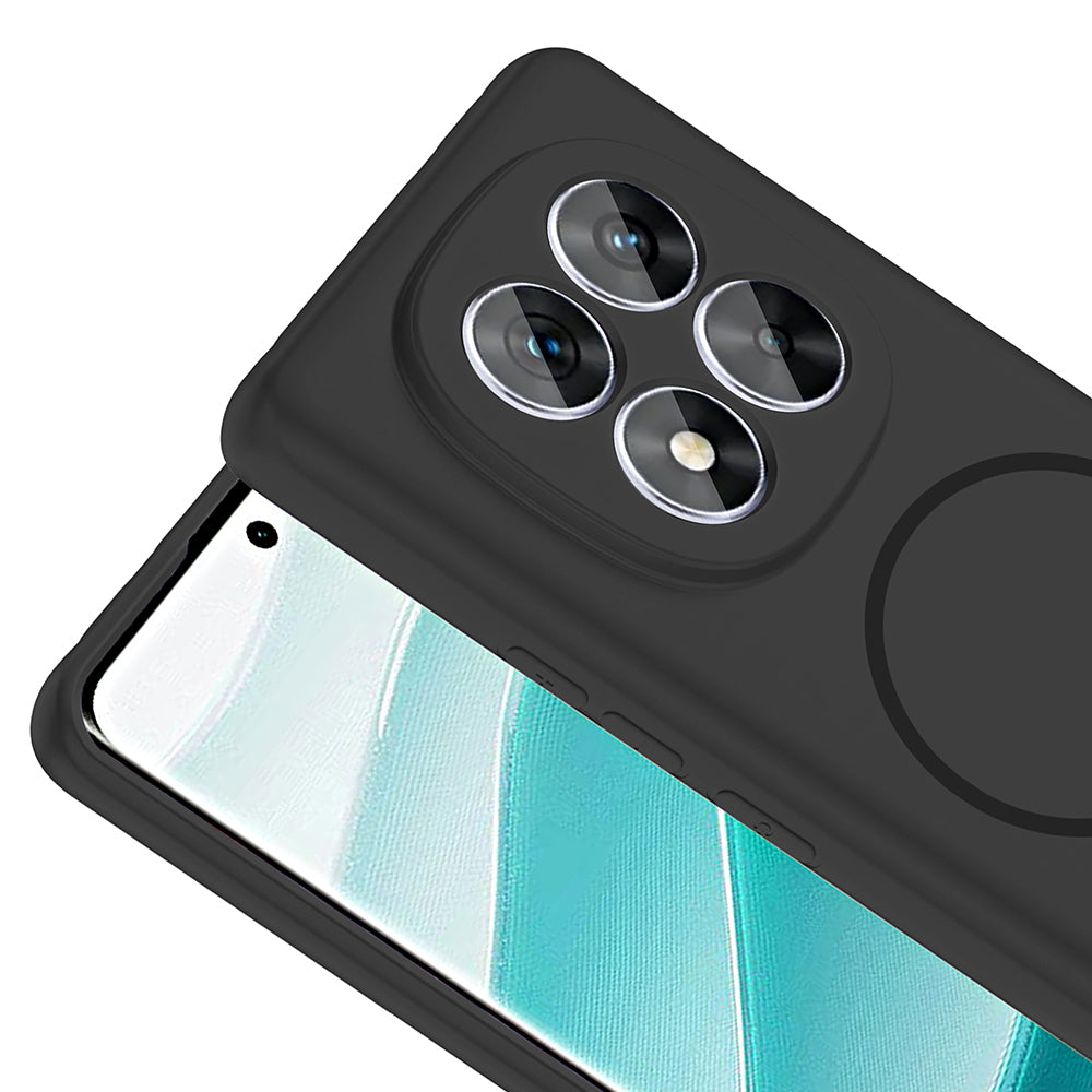 Xiaomi Redmi Note 14 Pro 4G Uyumlu Kılıf M-safe Şarj Özellikli Zore Meta Kapak