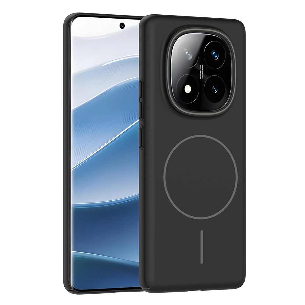 Xiaomi Redmi Note 14 Pro 4G Uyumlu Kılıf M-safe Şarj Özellikli Zore Ruby Sert Kapak