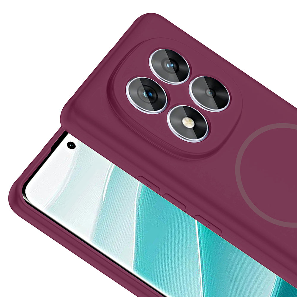 Xiaomi Redmi Note 14 Pro 5G Uyumlu Kılıf M-safe Şarj Özellikli Zore Meta Kapak