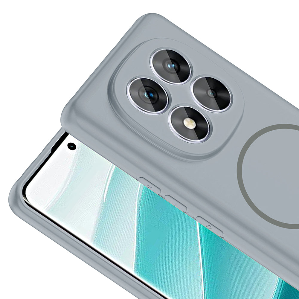 Xiaomi Redmi Note 14 Pro 5G Uyumlu Kılıf M-safe Şarj Özellikli Zore Meta Kapak