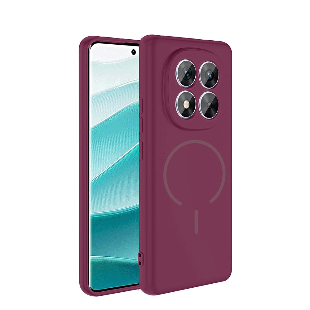 Xiaomi Redmi Note 14 Pro 5G Uyumlu Kılıf M-safe Şarj Özellikli Zore Meta Kapak