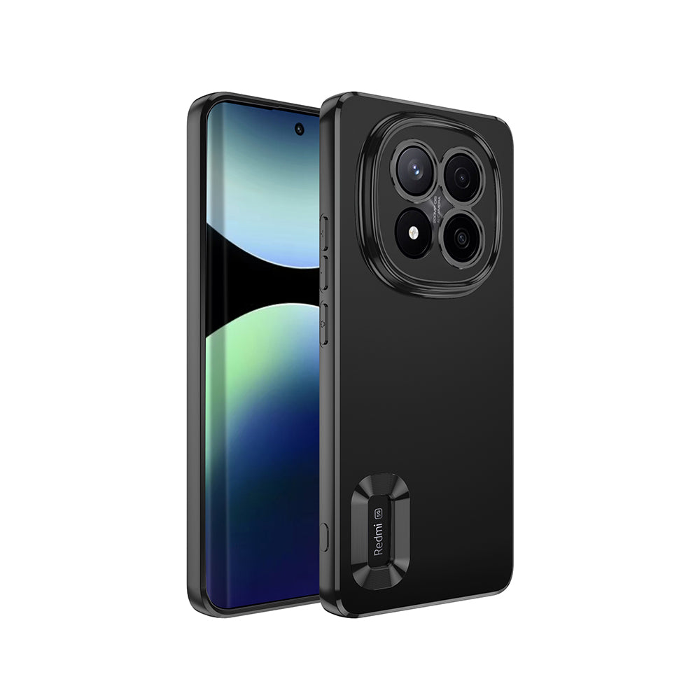 Xiaomi Redmi Note 14 Pro Plus Uyumlu Kılıf Kamera Korumalı Logo Gösteren Zore Omega Kapak