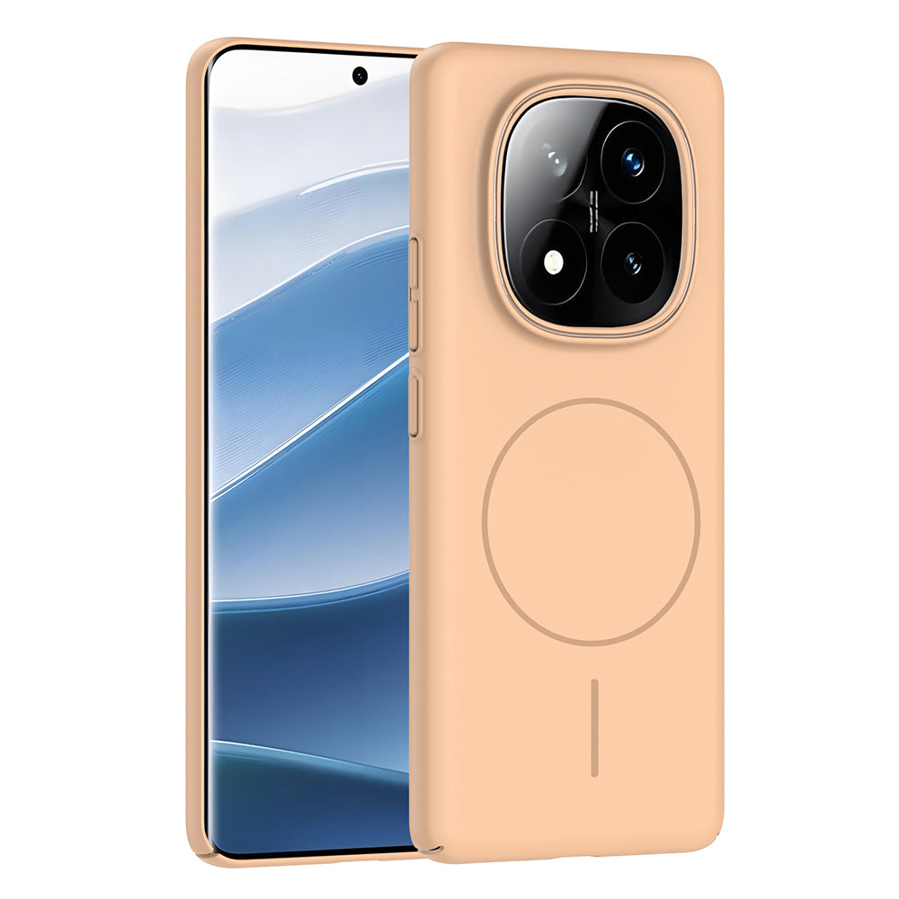 Xiaomi Redmi Note 14 Pro Plus Uyumlu Kılıf M-safe Şarj Özellikli Zore Ruby Sert Kapak