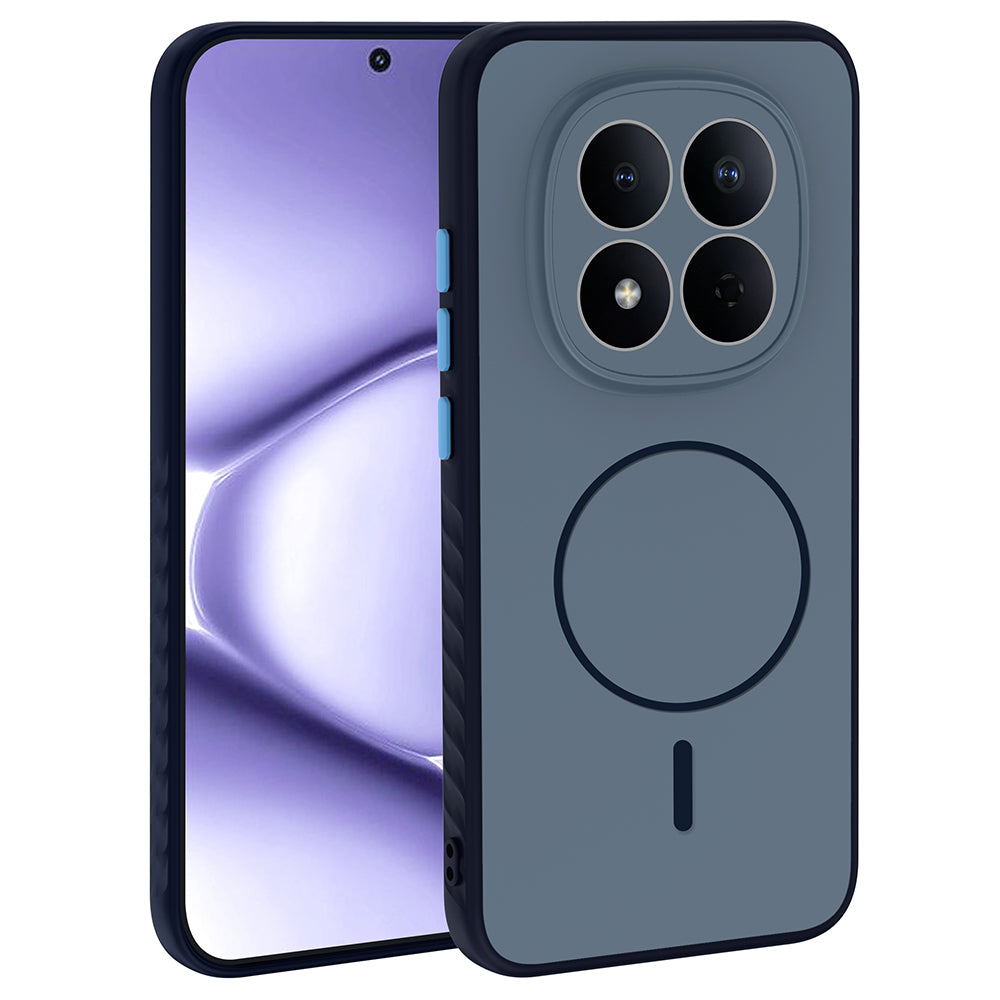 Xiaomi Redmi Note 15 Pro 4G Uyumlu Kılıf M-safe Şarj Özellikli Zore Tea Kapak