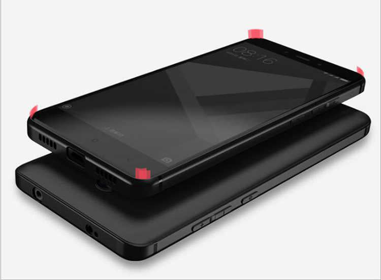 Xiaomi Redmi Note 4 Uyumlu Kılıf Zore İmax Silikon Kamera Korumalı
