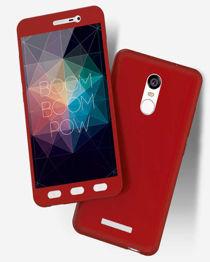 Xiaomi Redmi Note 4X Uyumlu Kılıf Zore 360 3 Parçalı Rubber Kapak