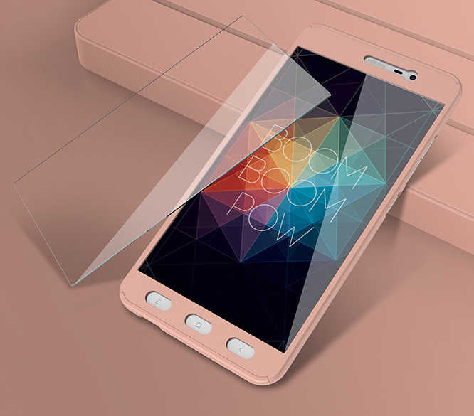 Xiaomi Redmi Note 4X Uyumlu Kılıf Zore 360 3 Parçalı Rubber Kapak