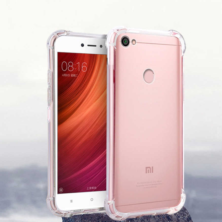 Xiaomi Redmi Note 5A Uyumlu Kılıf Zore Nitro Anti Shock Silikon