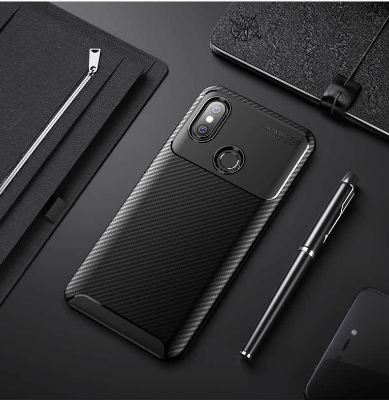 Xiaomi Redmi Note 6 Pro Uyumlu Kılıf Zore Negro Silikon Kapak