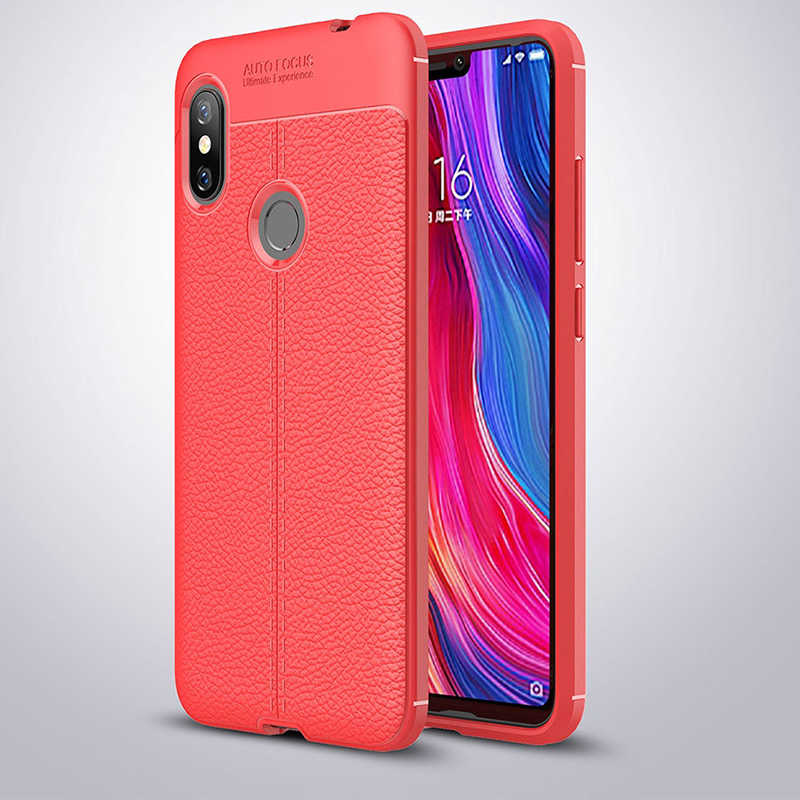 Xiaomi Redmi Note 6 Pro Uyumlu Kılıf Zore Niss Silikon Kapak