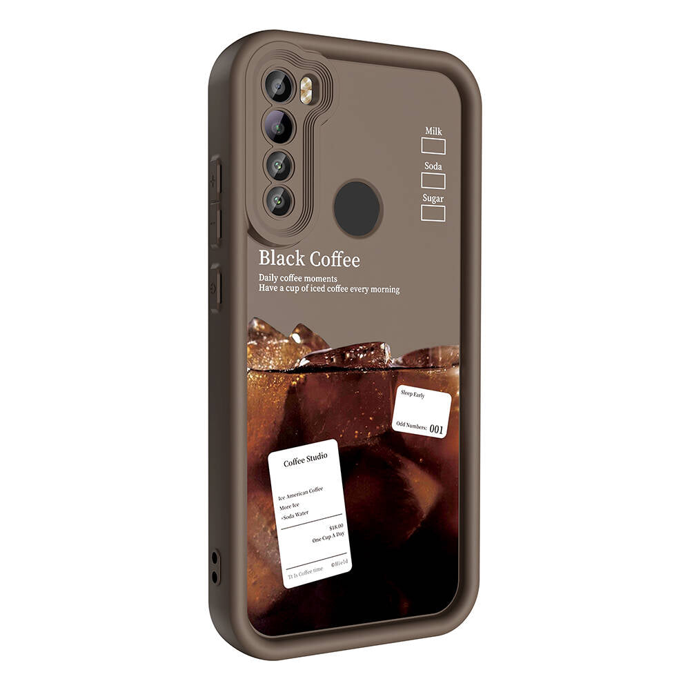 Xiaomi Redmi Note 8 Uyumlu Kılıf Kamera Korumalı Baskılı Arka Yüzey Zore Klas Kapak