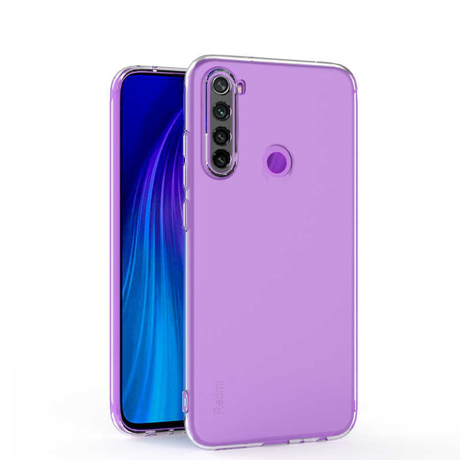 Xiaomi Redmi Note 8 Uyumlu Kılıf Zore Kamera Korumalı Süper Silikon Kapak