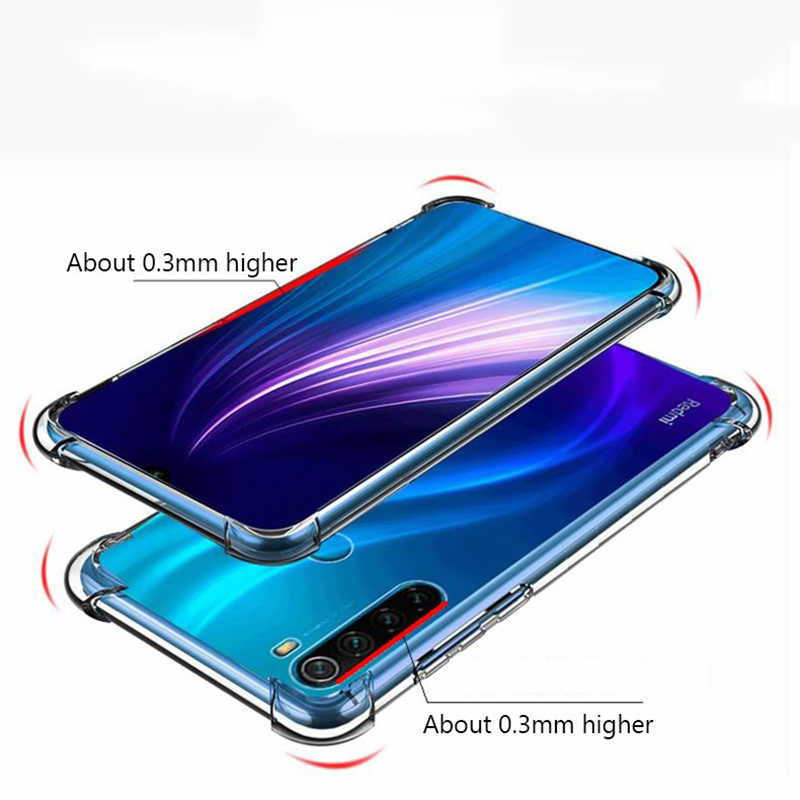Xiaomi Redmi Note 8 Uyumlu Kılıf Zore Nitro Anti Shock Silikon