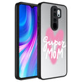 Xiaomi Redmi Note 8 Pro Uyumlu Kılıf Aynalı Desenli Kamera Korumalı Parlak Zore Mirror Kapak