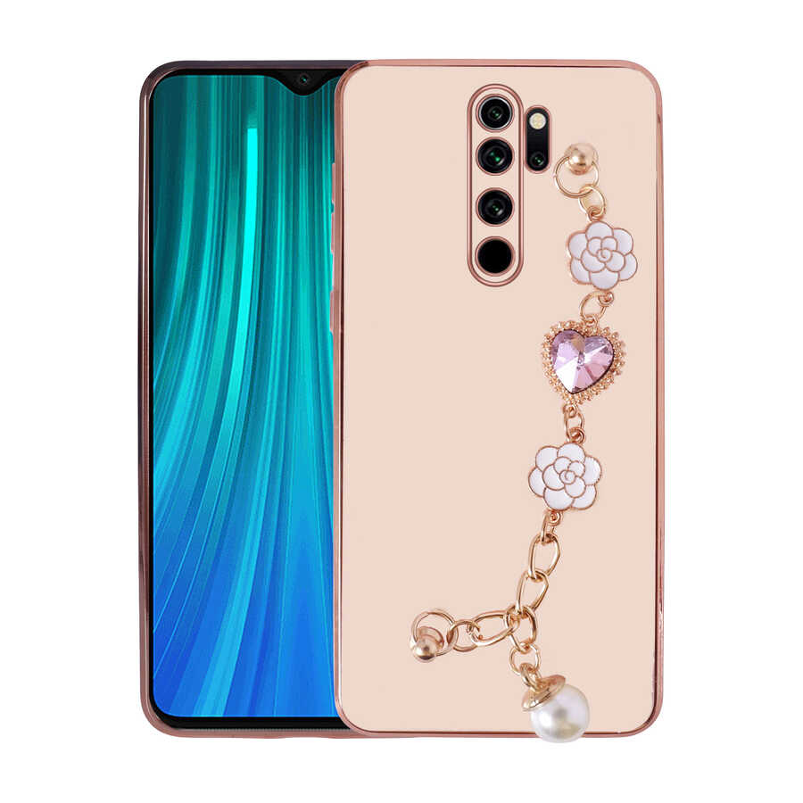 Xiaomi Redmi Note 8 Pro Uyumlu Kılıf El Tutamaçlı Kamera Korumalı Zore Taka Silikon Kapak