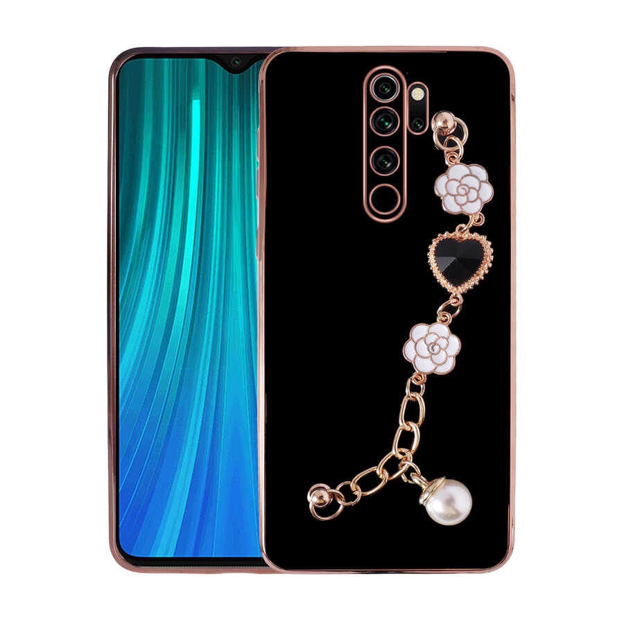 Xiaomi Redmi Note 8 Pro Uyumlu Kılıf El Tutamaçlı Kamera Korumalı Zore Taka Silikon Kapak
