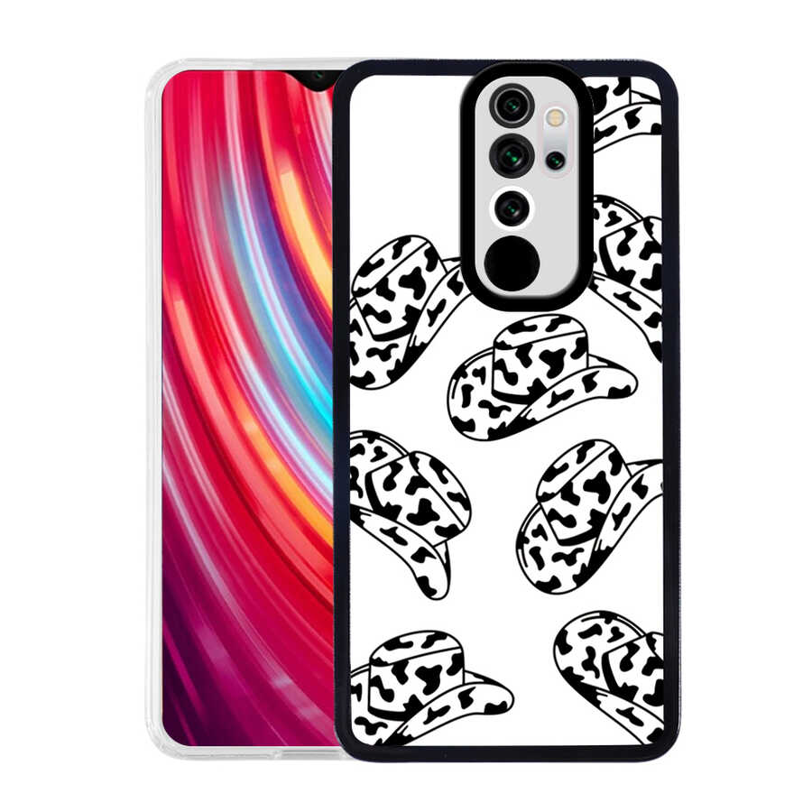 Xiaomi Redmi Note 8 Pro Uyumlu Kılıf Zore M-Fit Desenli Kapak