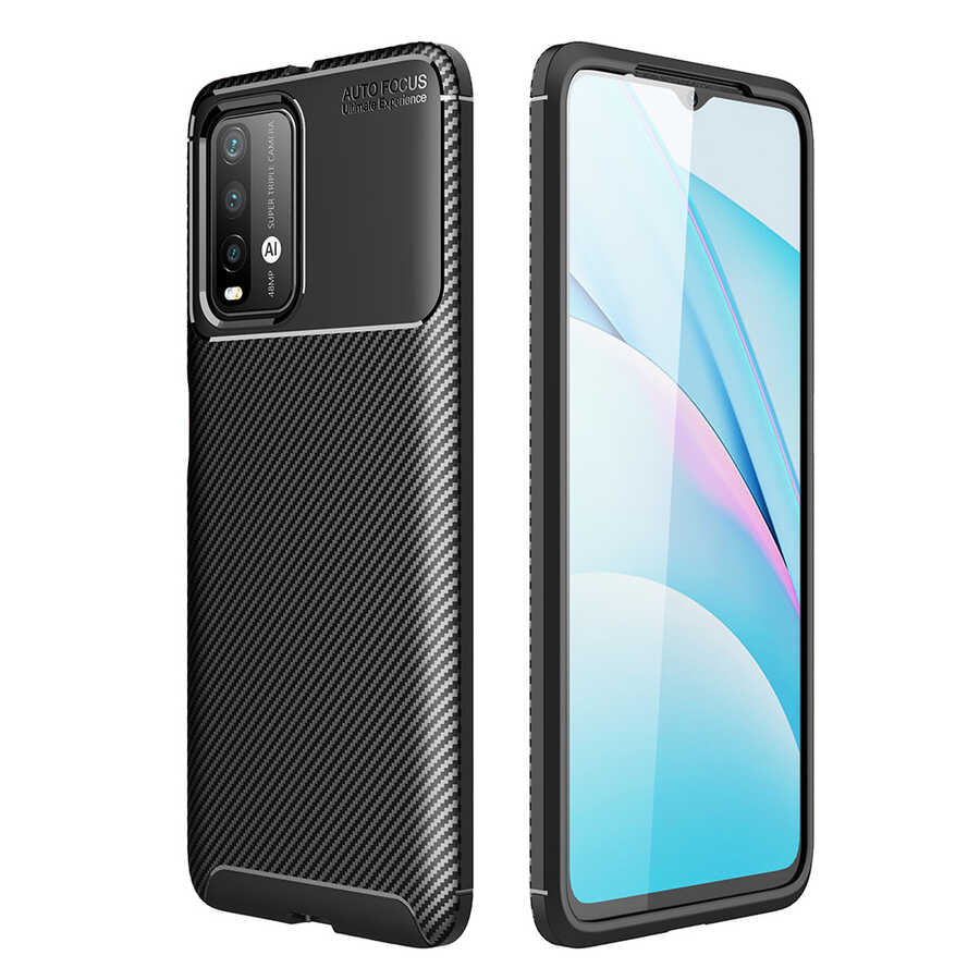 Xiaomi Redmi Note 9 4G Uyumlu Kılıf Zore Negro Silikon Kapak