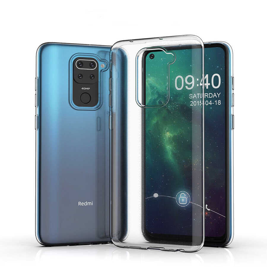 Xiaomi Redmi Note 9 Uyumlu Kılıf Zore Süper Silikon Kapak