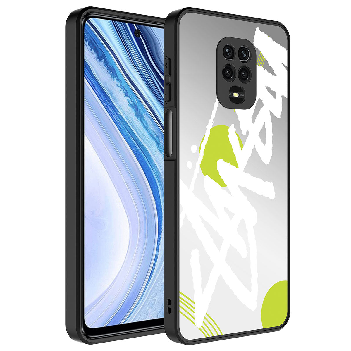 Xiaomi Redmi Note 9 Pro Uyumlu Kılıf Aynalı Desenli Kamera Korumalı Parlak Zore Mirror Kapak