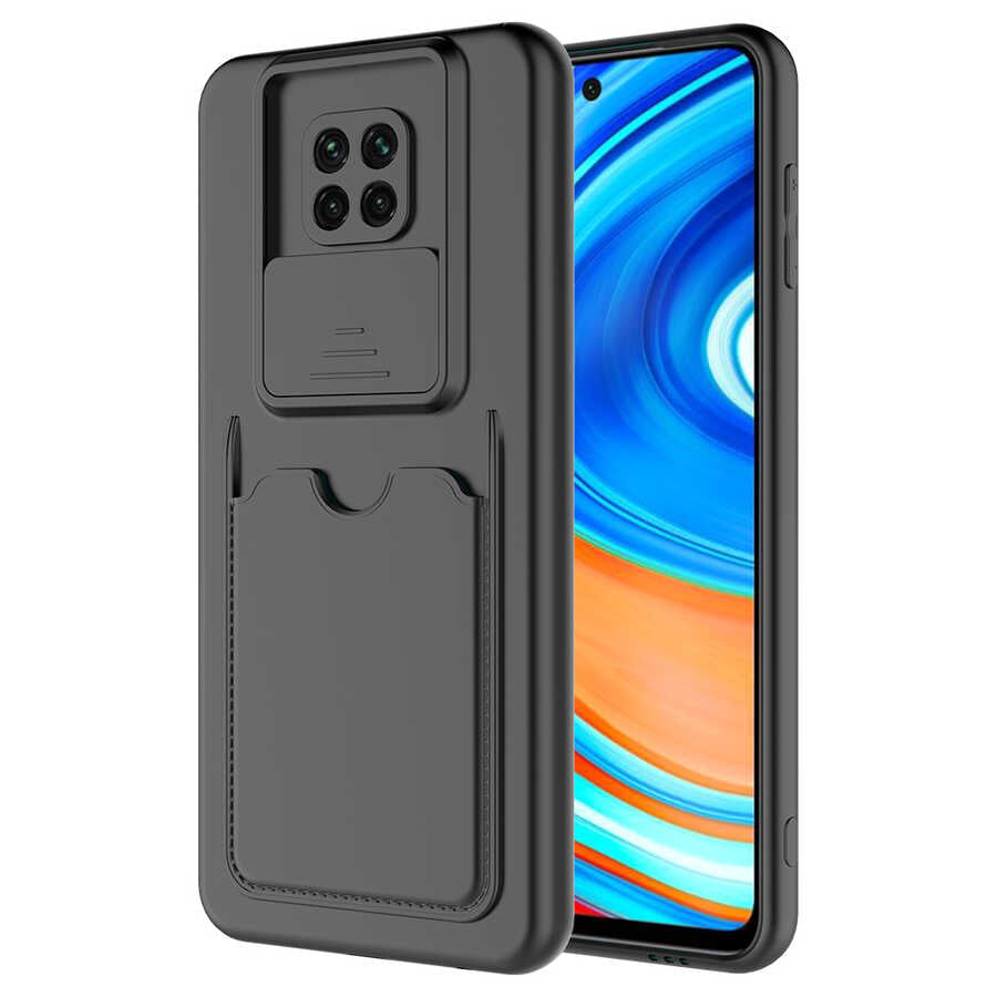 Xiaomi Redmi Note 9 Pro Uyumlu Kılıf Zore Kartix Kapak