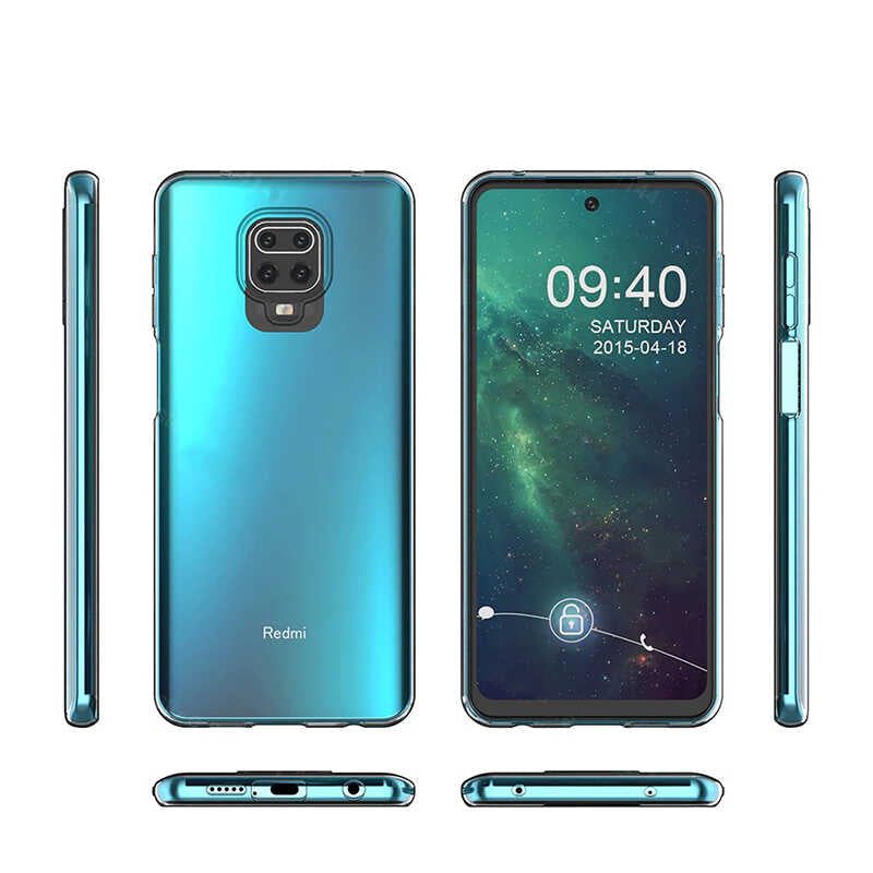 Xiaomi Redmi Note 9 Pro Uyumlu Kılıf Zore Süper Silikon Kapak
