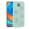 Xiaomi Redmi Note 9S Uyumlu Kılıf Kabartma Figürlü Parlak Zore Toys Silikon Kapak