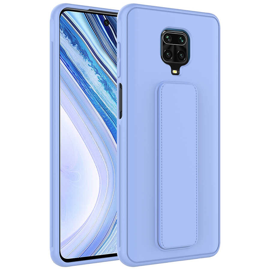 Xiaomi Redmi Note 9S Uyumlu Kılıf Zore Qstand Kapak
