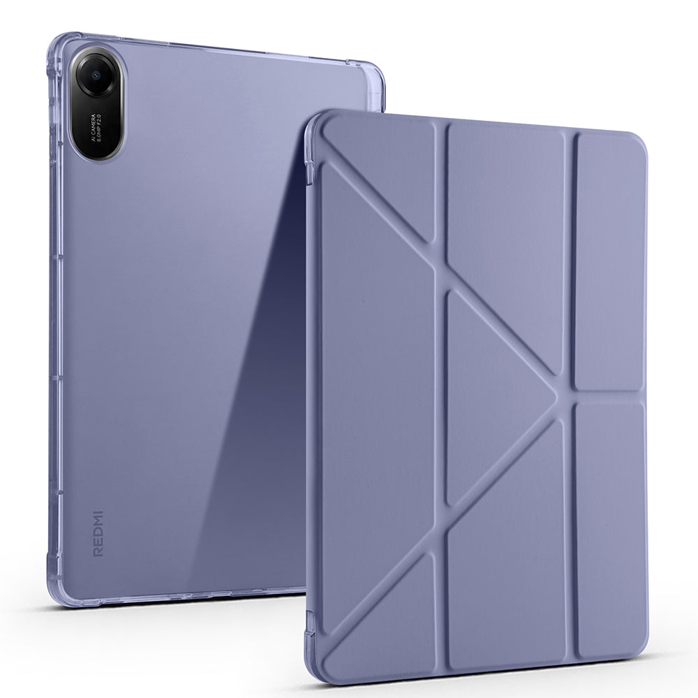 Xiaomi Redmi Pad 2 Uyumlu Kılıf Zore Tri Folding Kalem Bölmeli Standlı Kılıf