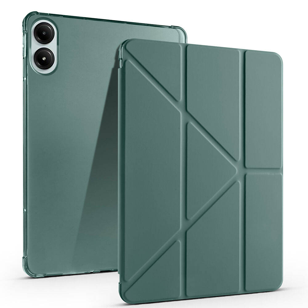Xiaomi Redmi Pad Pro Uyumlu Kılıf Zore Tri Folding Kalem Bölmeli Standlı Kılıf