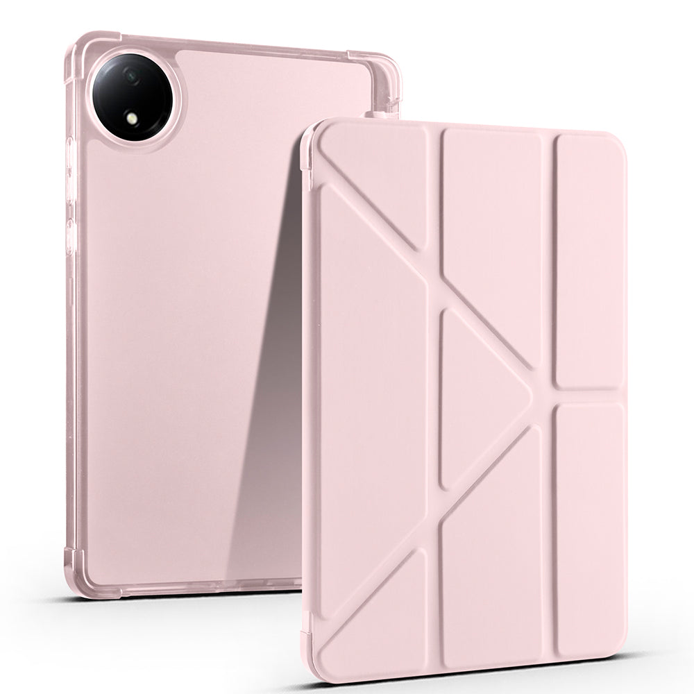 Xiaomi Redmi Pad SE 8.7 Uyumlu Kılıf Zore Tri Folding Kalem Bölmeli Standlı Kılıf